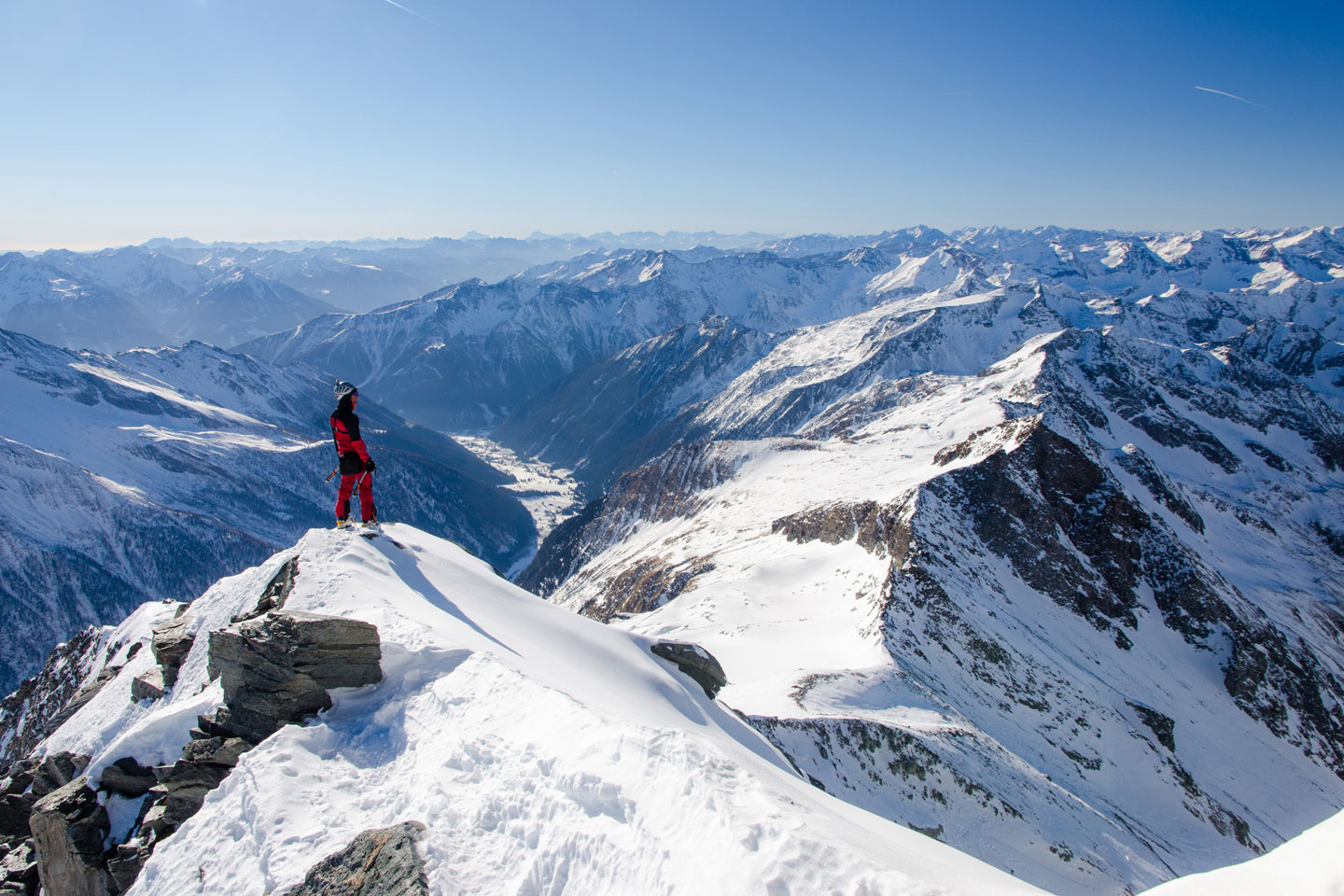 Winter sports Snow hiking in Austria Mallnitz