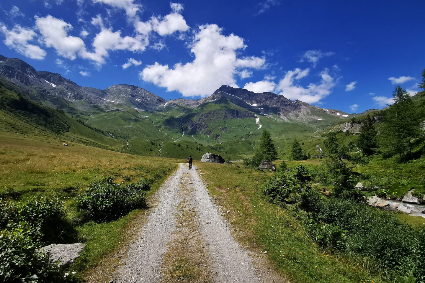 Biking in the Alps at Haus Waldruhe in Mallnitz